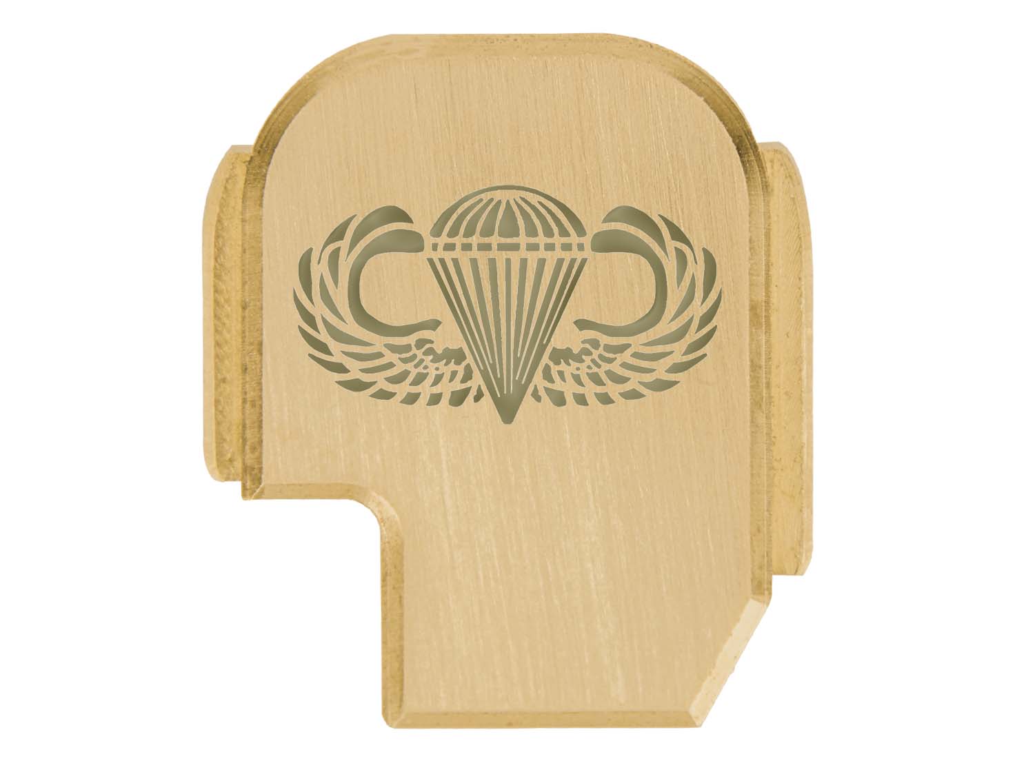 NDZ Brass Slide Cover Back Plate for Sig P365, XL, Fuse, X Macro