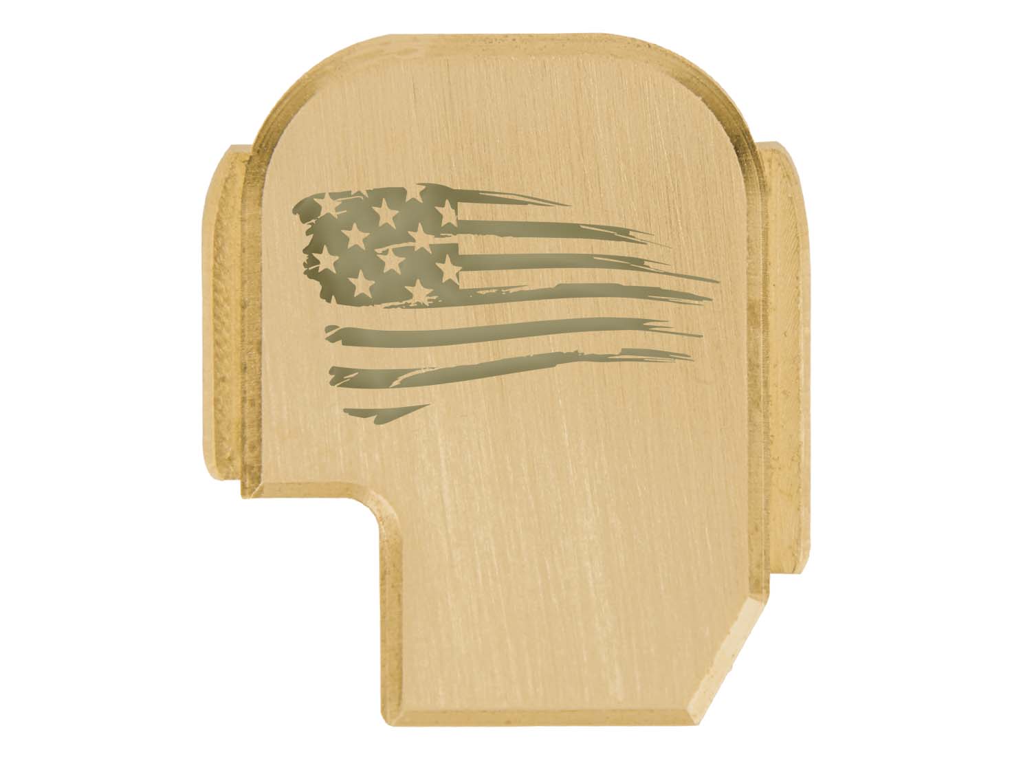 NDZ Brass Slide Cover Back Plate for Sig P365, XL, Fuse, X Macro