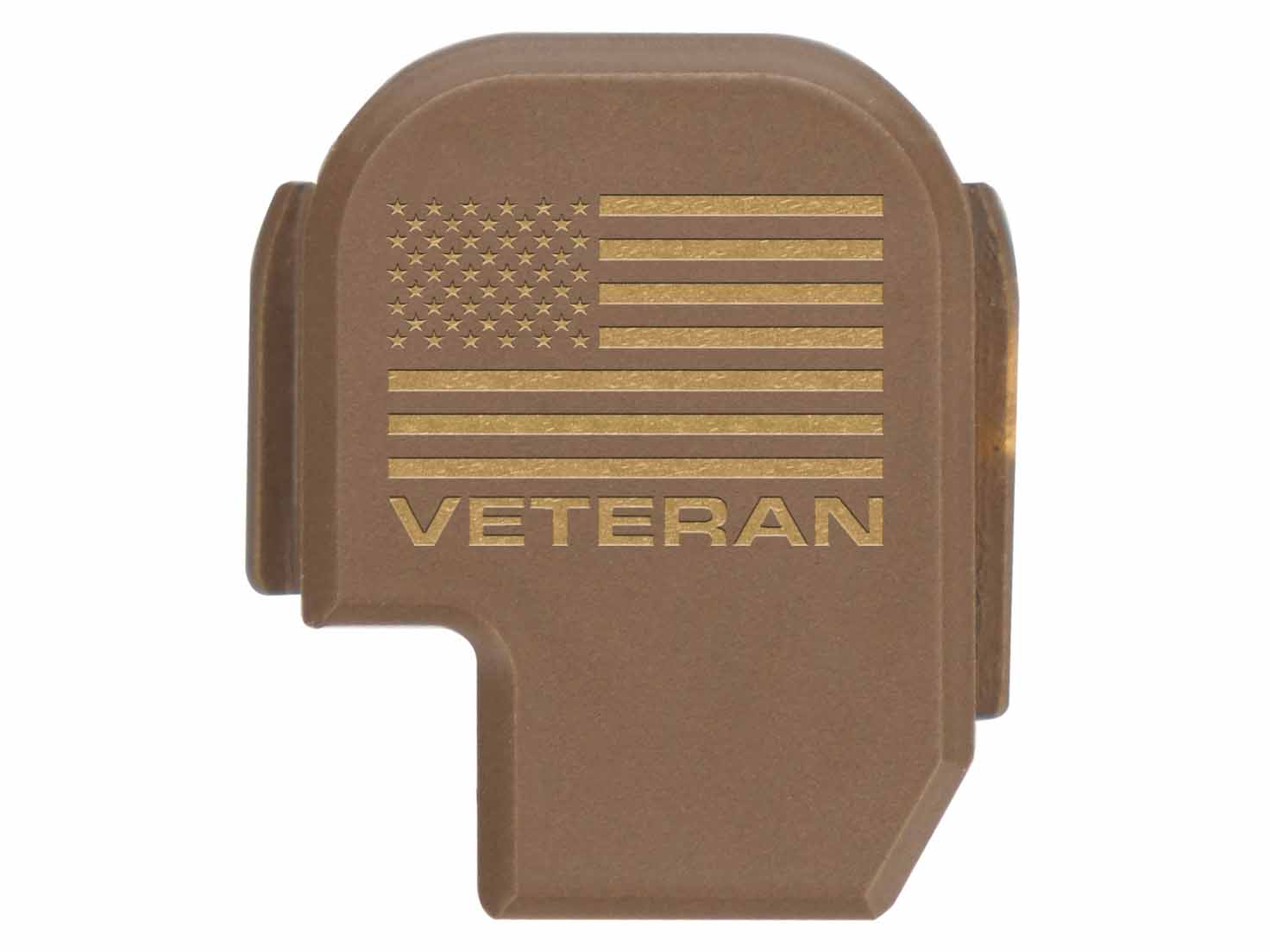 NDZ Sig P365 XL Fuse X Macro Brass Slide Back Plate Cerakote FDE