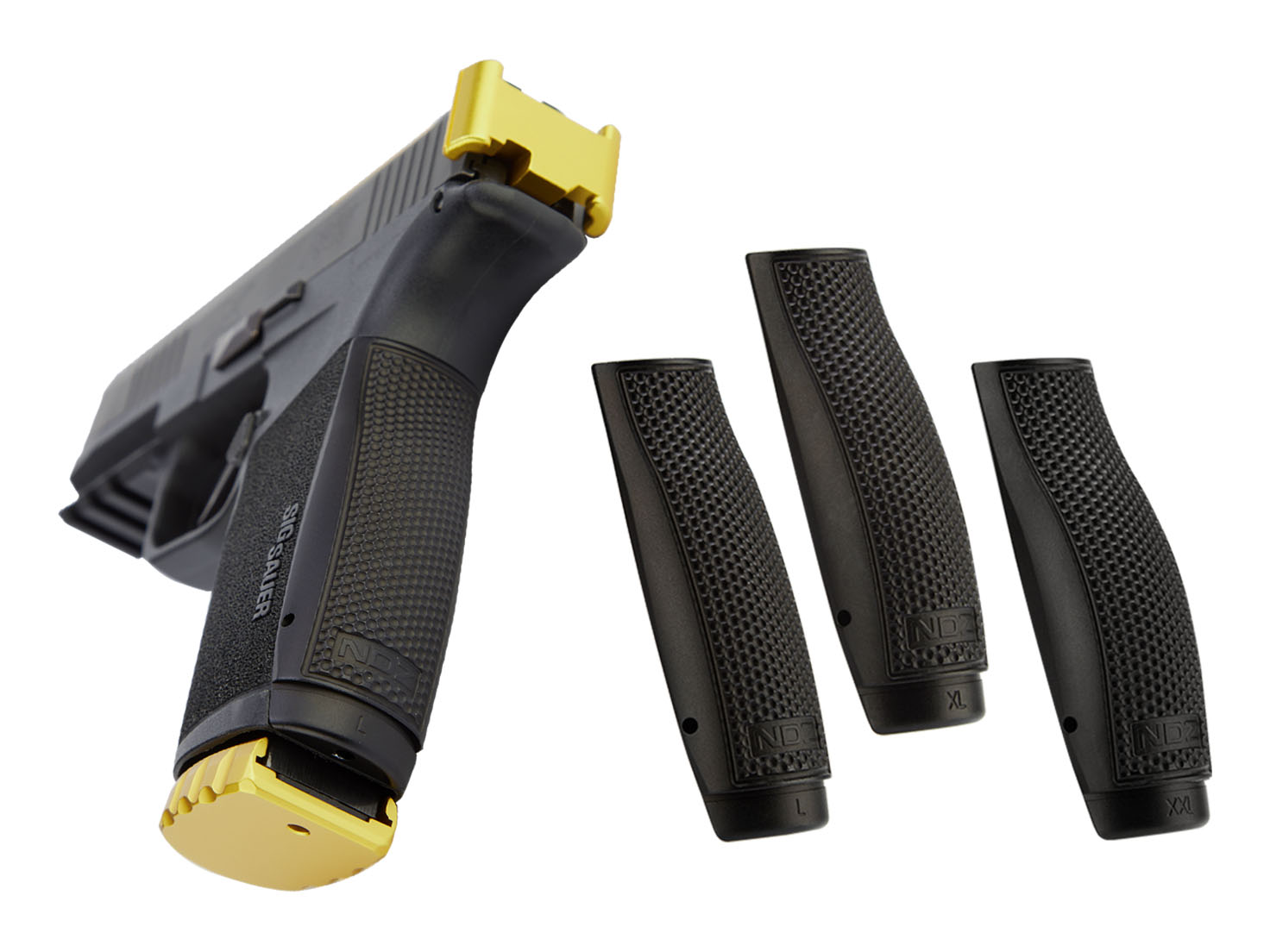 NDZ Sig P365 X Macro Fuse Aluminum Backstrap Textured Fully