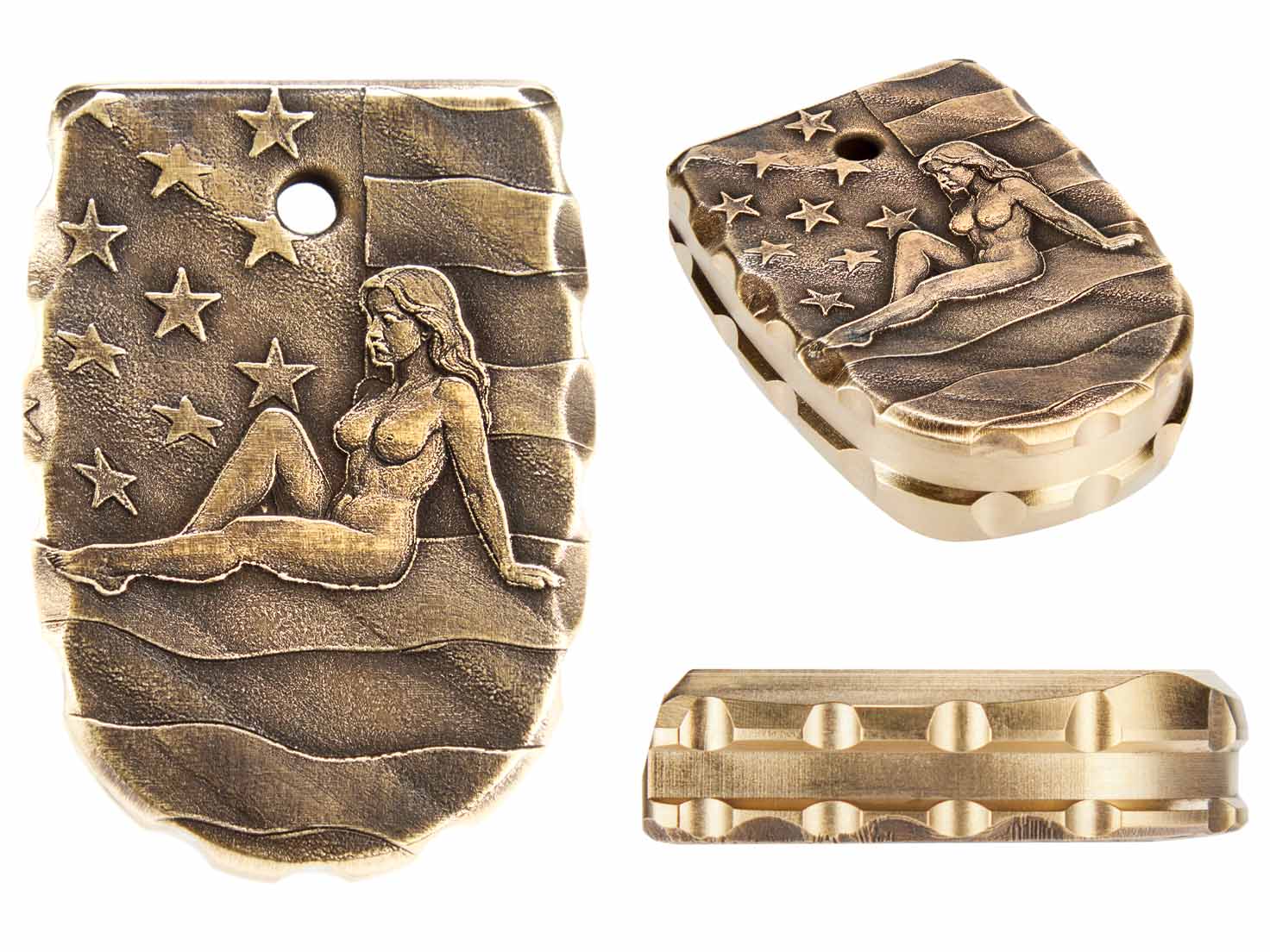 NDZ Sig P365 X Macro Fuse Brass Magazine Plate 3D Engraved CNC | eBay