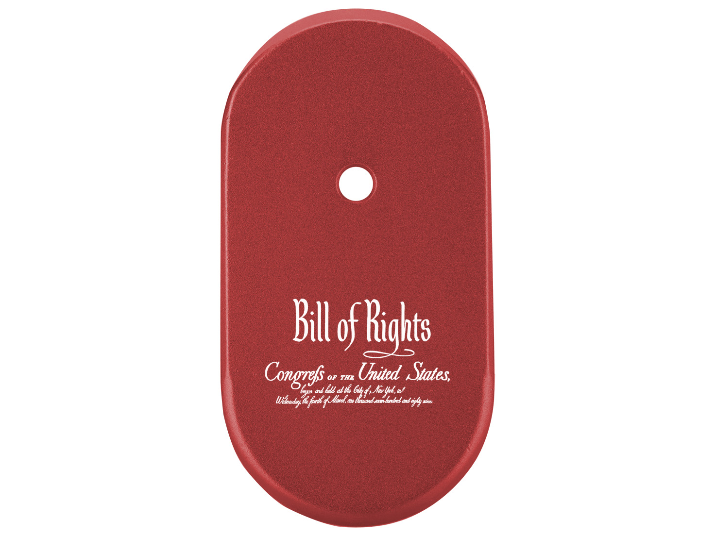 NDZ Smith & Wesson CSX Extended Magazine Plate 10 Round Aluminum Engraved Red - Picture 22 of 132