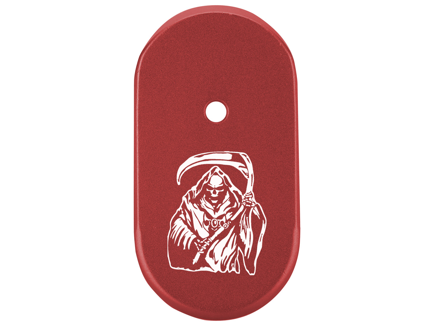 NDZ Smith & Wesson CSX Extended Magazine Plate 10 Round Aluminum Engraved Red - Picture 42 of 132