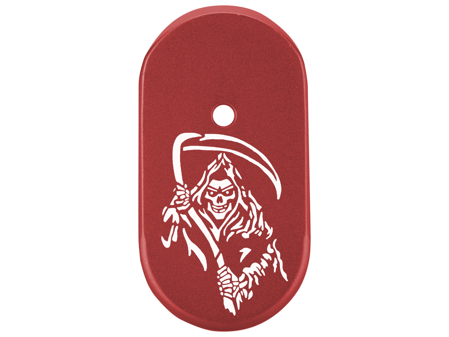 NDZ Smith & Wesson CSX Extended Magazine Plate 10 Round Aluminum Engraved Red - Picture 43 of 132