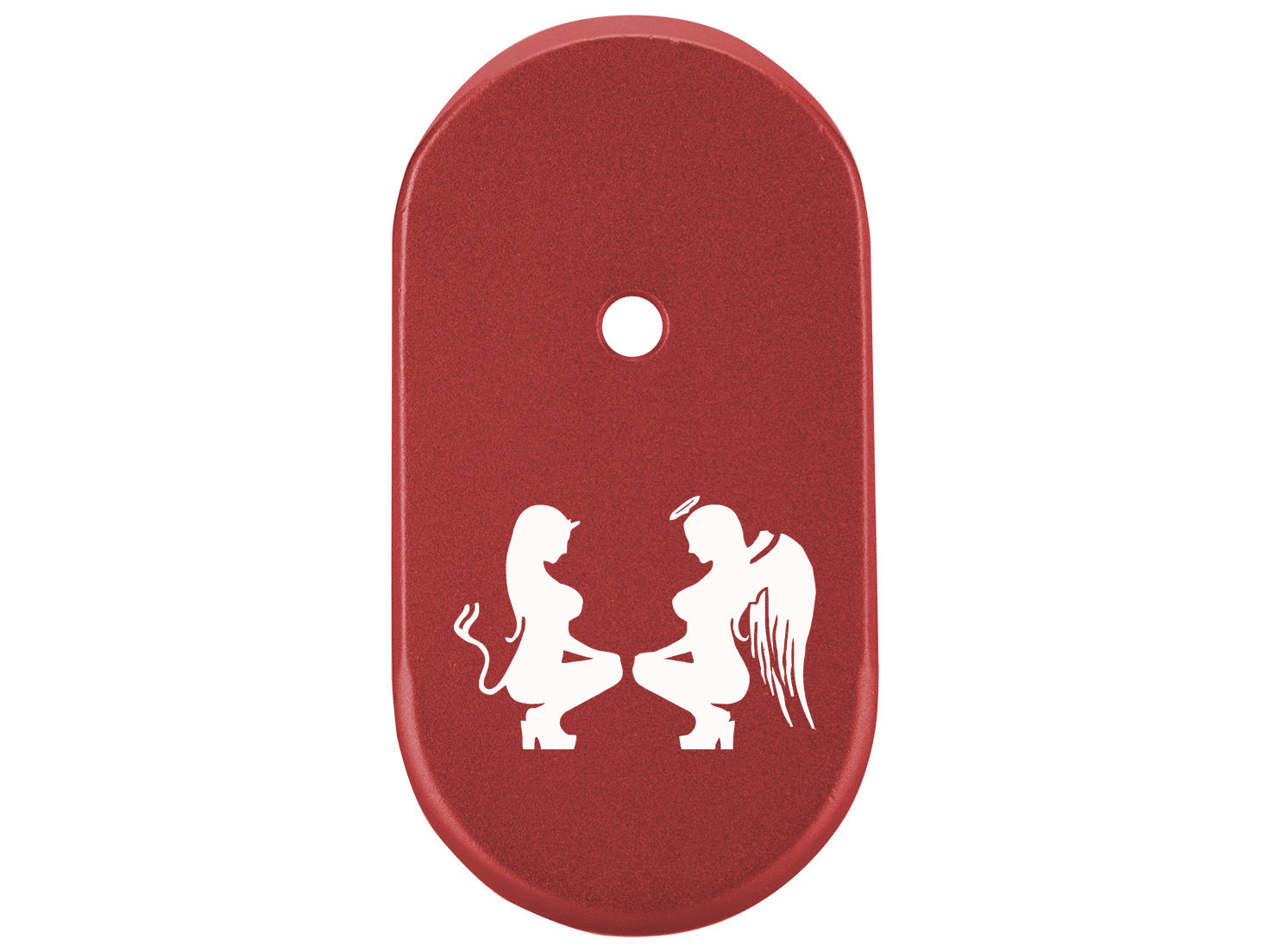 NDZ Smith & Wesson CSX Extended Magazine Plate 10 Round Aluminum Engraved Red - Picture 55 of 132