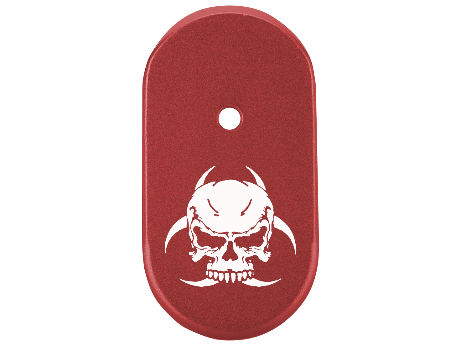 NDZ Smith & Wesson CSX Extended Magazine Plate 10 Round Aluminum Engraved Red - Picture 83 of 132