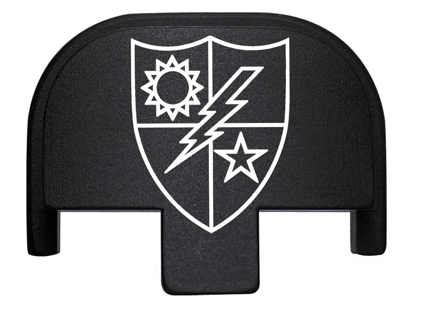 NDZ S&W SD9, SD40, 2.0, SD9 VE, SD40 VE Slide Cover Back Plate Aluminum Black - Picture 11 of 100