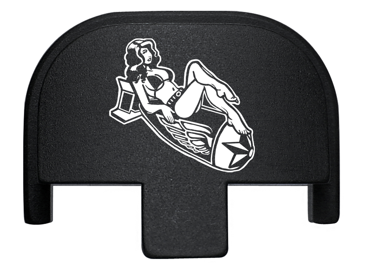 NDZ S&W SD9, SD40, 2.0, SD9 VE, SD40 VE Slide Cover Back Plate Aluminum Black - Picture 32 of 100