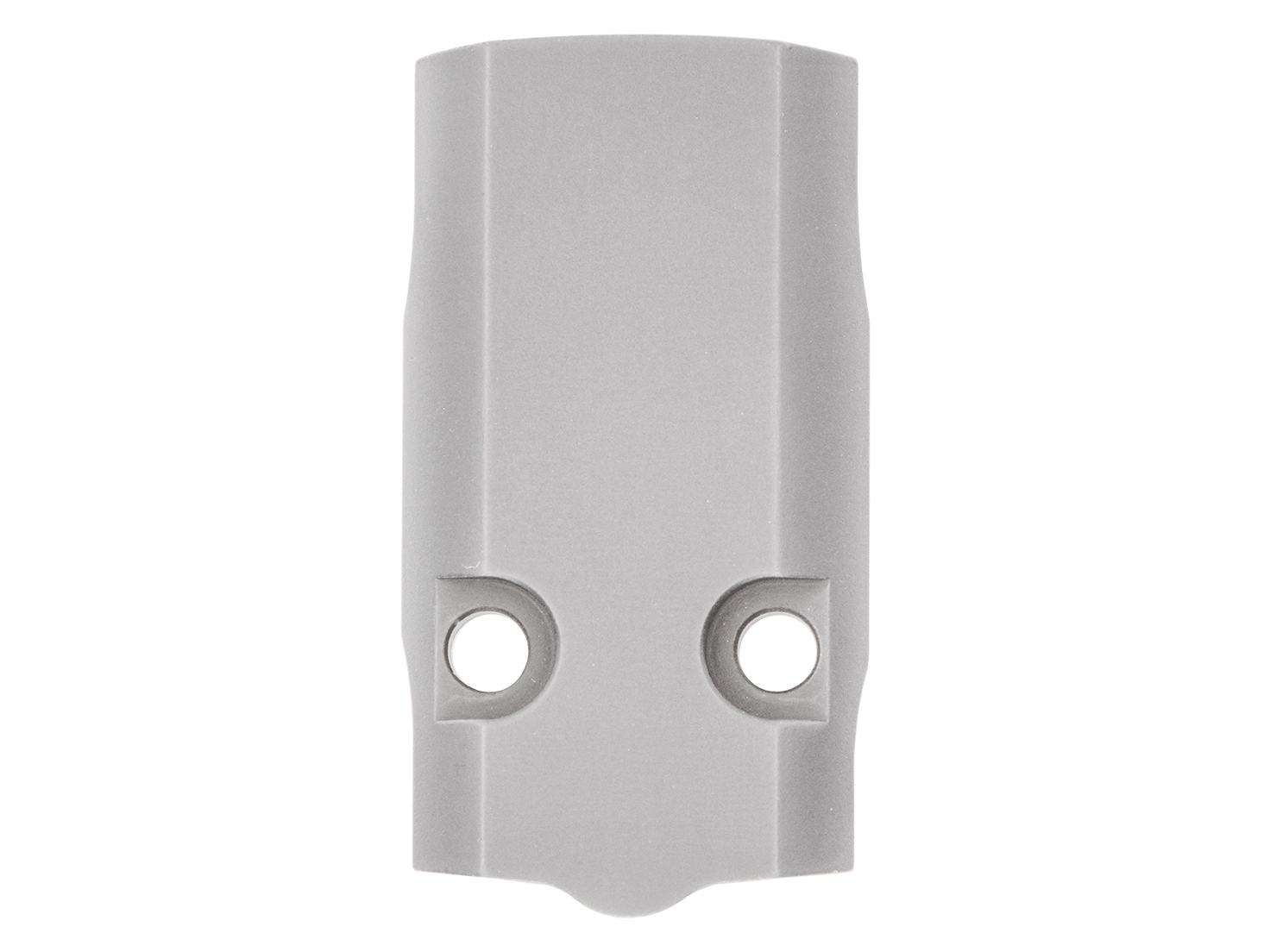 NDZ Smith & Wesson Shield Plus Optic Ready Sight Cover Plate S&W Aluminum Silver