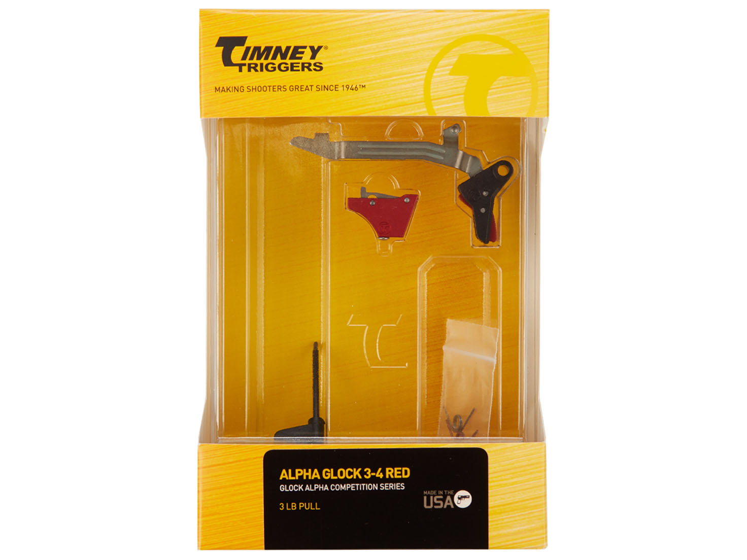 Timney Triggers Alpha Competition Trigger Assembly for Glock Models