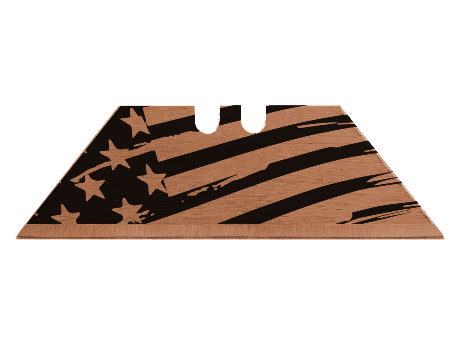 NDZ Copper Laser Engraved Utility Knife Blade Custom Design | eBay